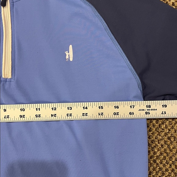 Veezy Prep-Formance 1/4 Zip Pullover in Shade by Johnnie-O size 16 - Picture 5 of 5